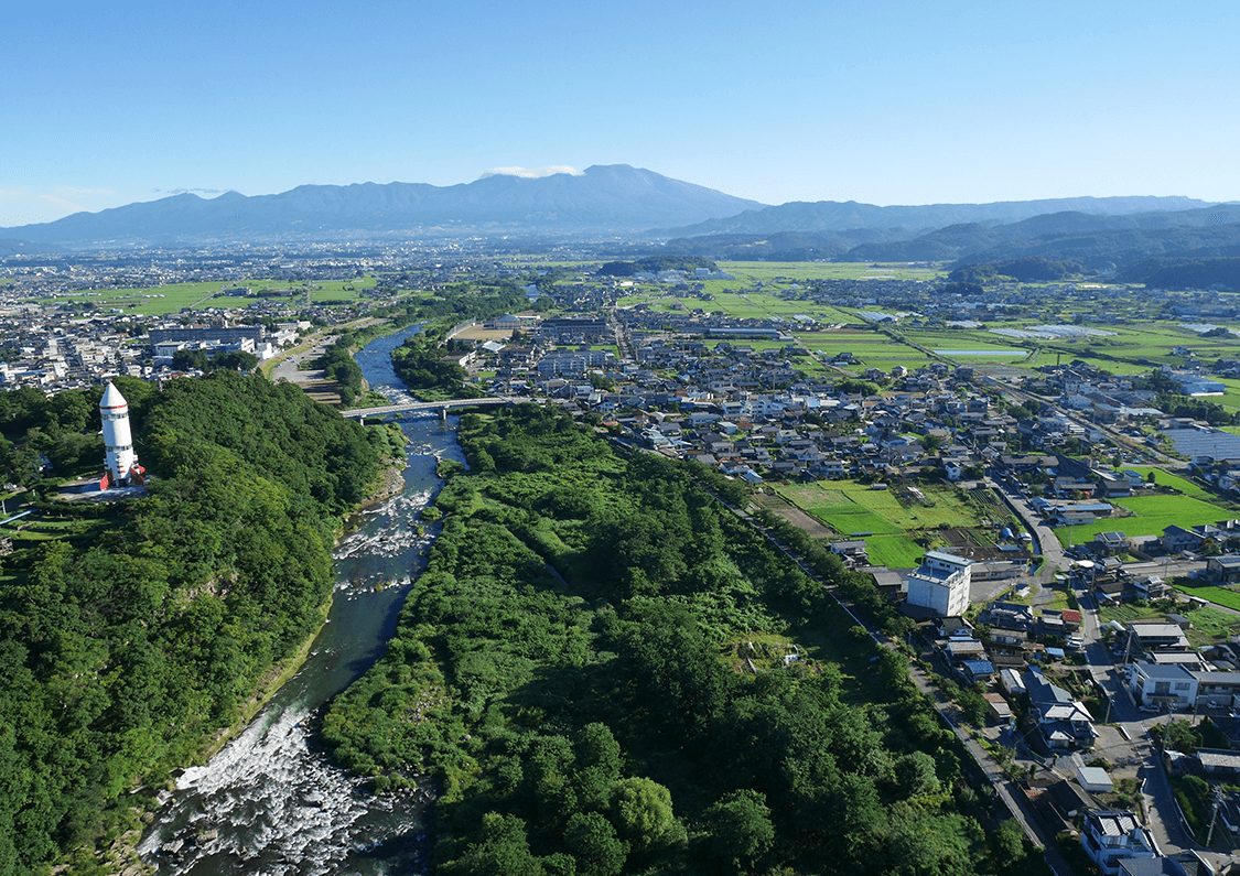 画像：佐久市風景