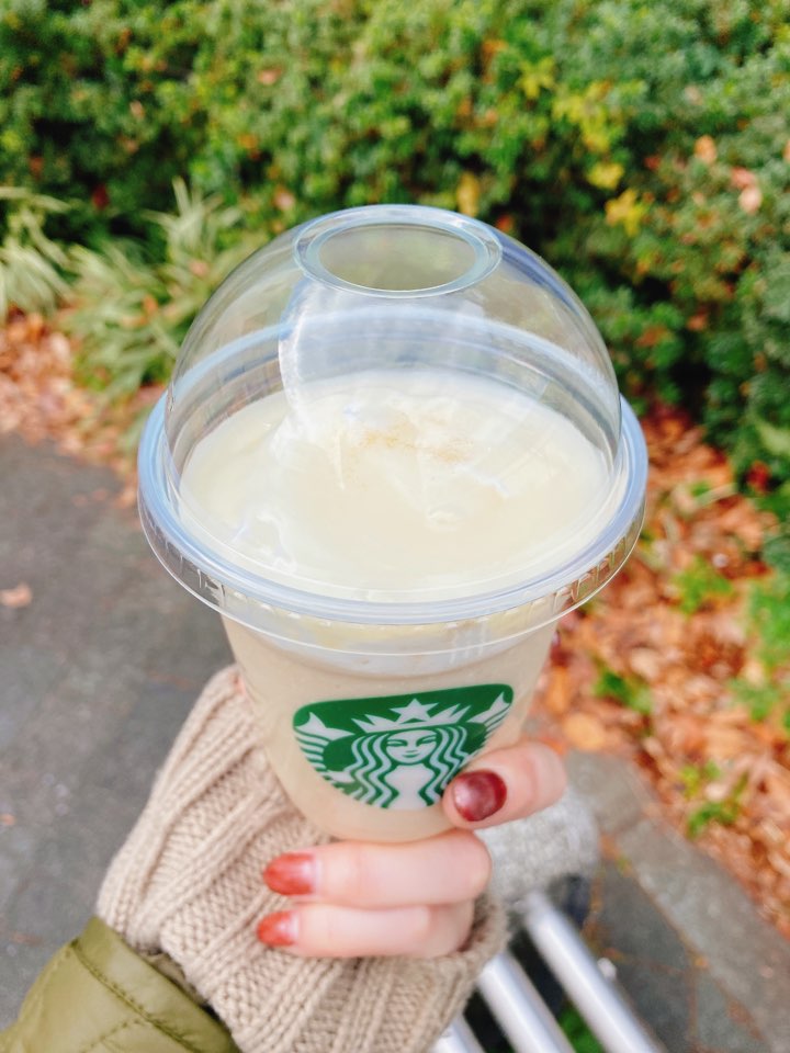 【スタバ】今日はホワイト！新作のオペラフラペチーノ、飲み比べしてみた☆可愛いスタバカードに一目惚れ購入！笑