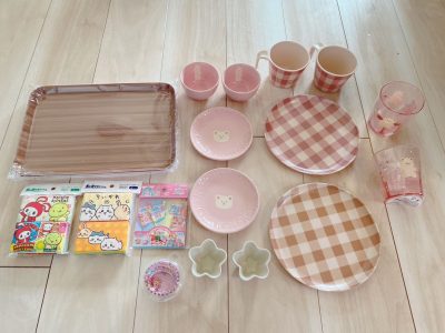 【セリア購入品】子ども用に買った食器が可愛すぎてやばい【戦利品】