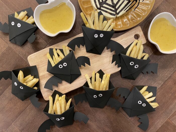 ハロウィーンに【コウモリカップ】作っちゃおう！