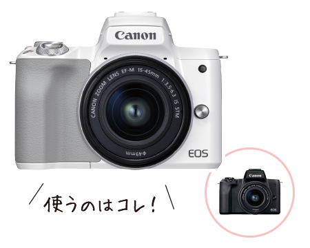 写真：EOS Kiss M2