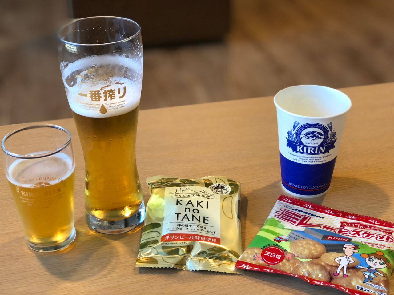 500円で飲み比べにおつまみ付はお得すぎる「キリンビール名古屋工場」