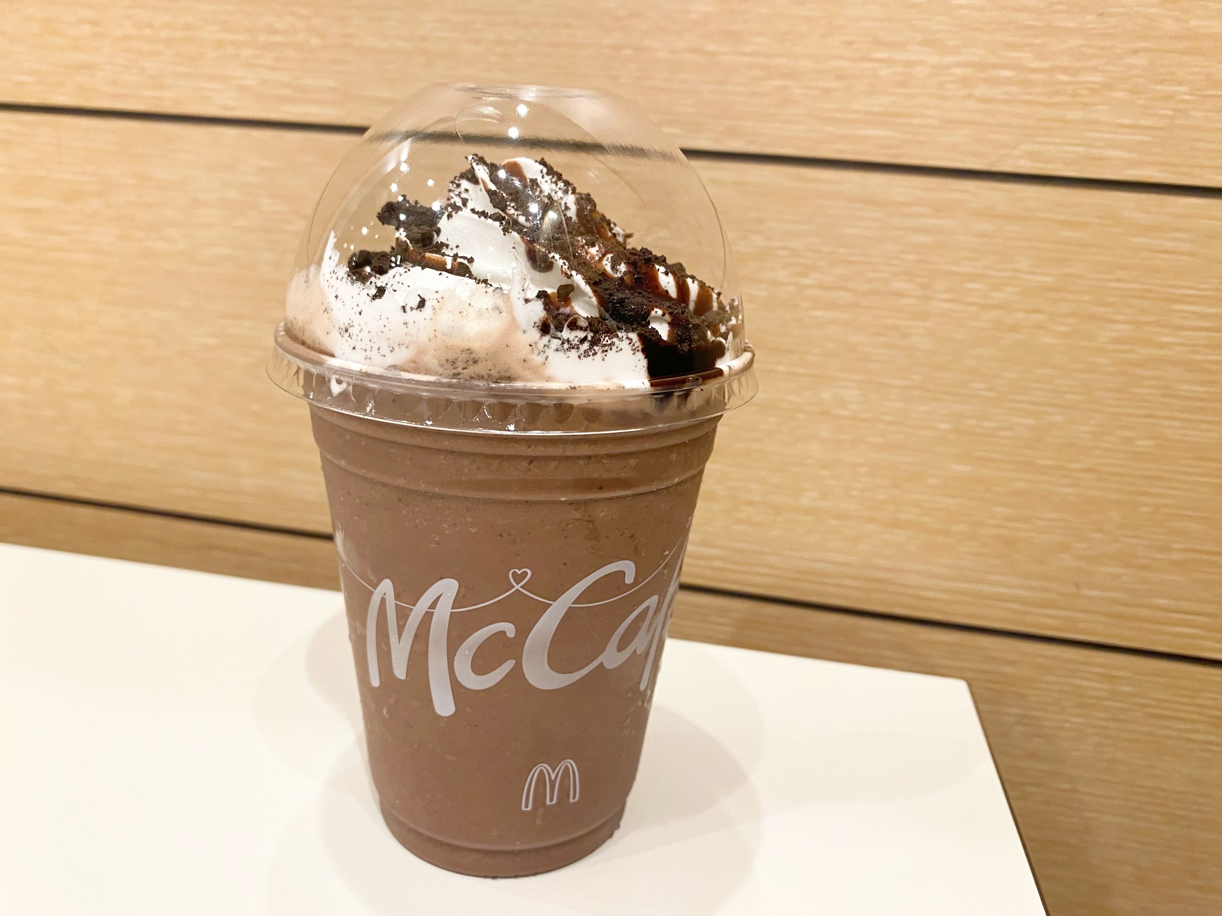 週一スタバ民がマックの『オレオ（R） クッキー チョコフラッペ』を飲んでみた！