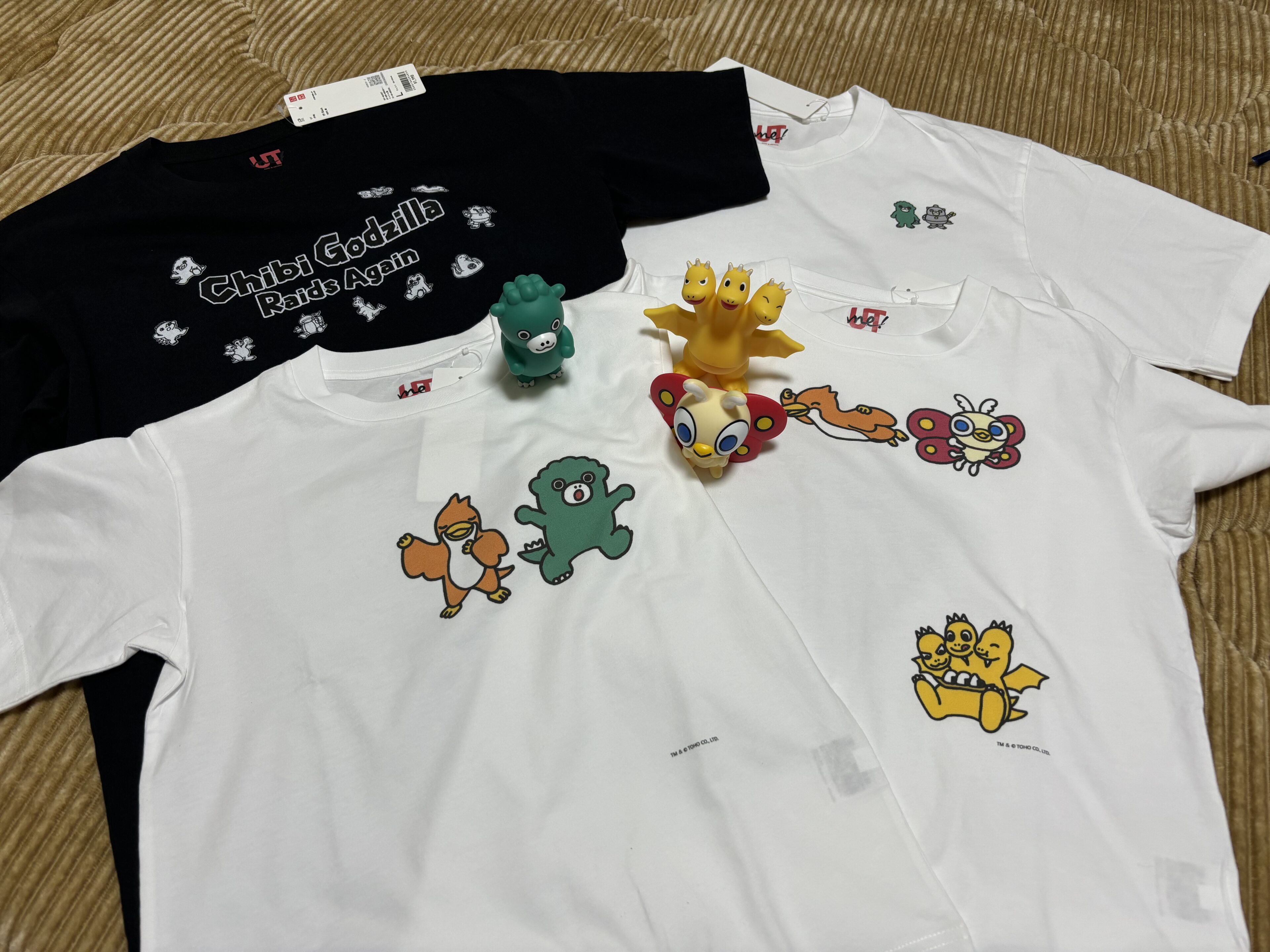 ユニクロで「ちびゴジラ」のTシャツ作ってみた！子どもも大人もかわいく着れる