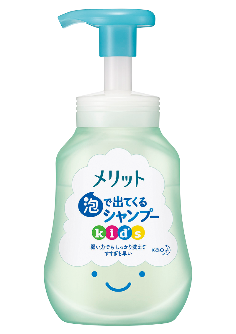 画像：メリット泡で出てくる シャンプーキッズ（300ml）【化粧品】