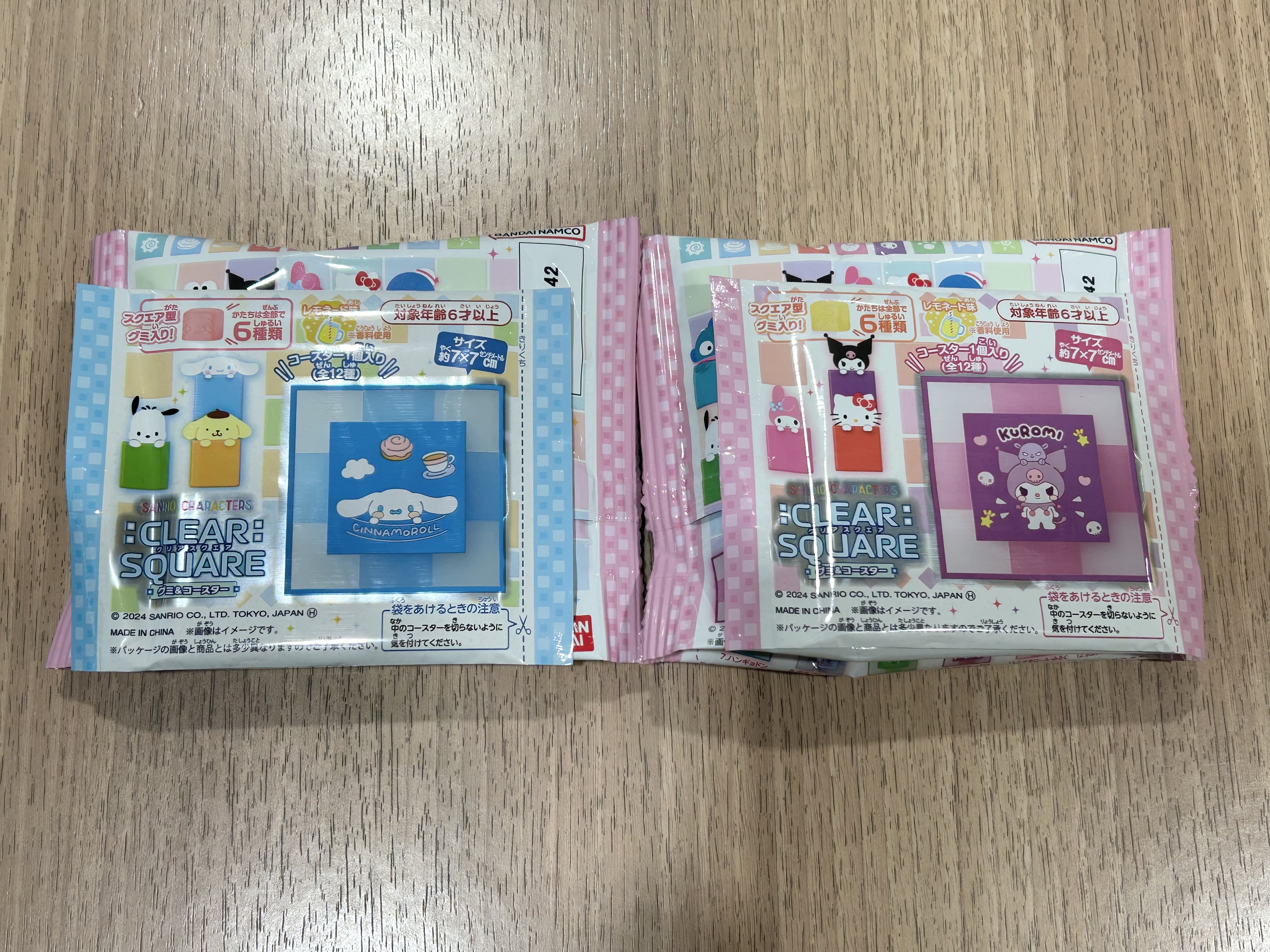 サンリオ】クロミもキティちゃんも！ グミ＆コースターがかわいすぎ