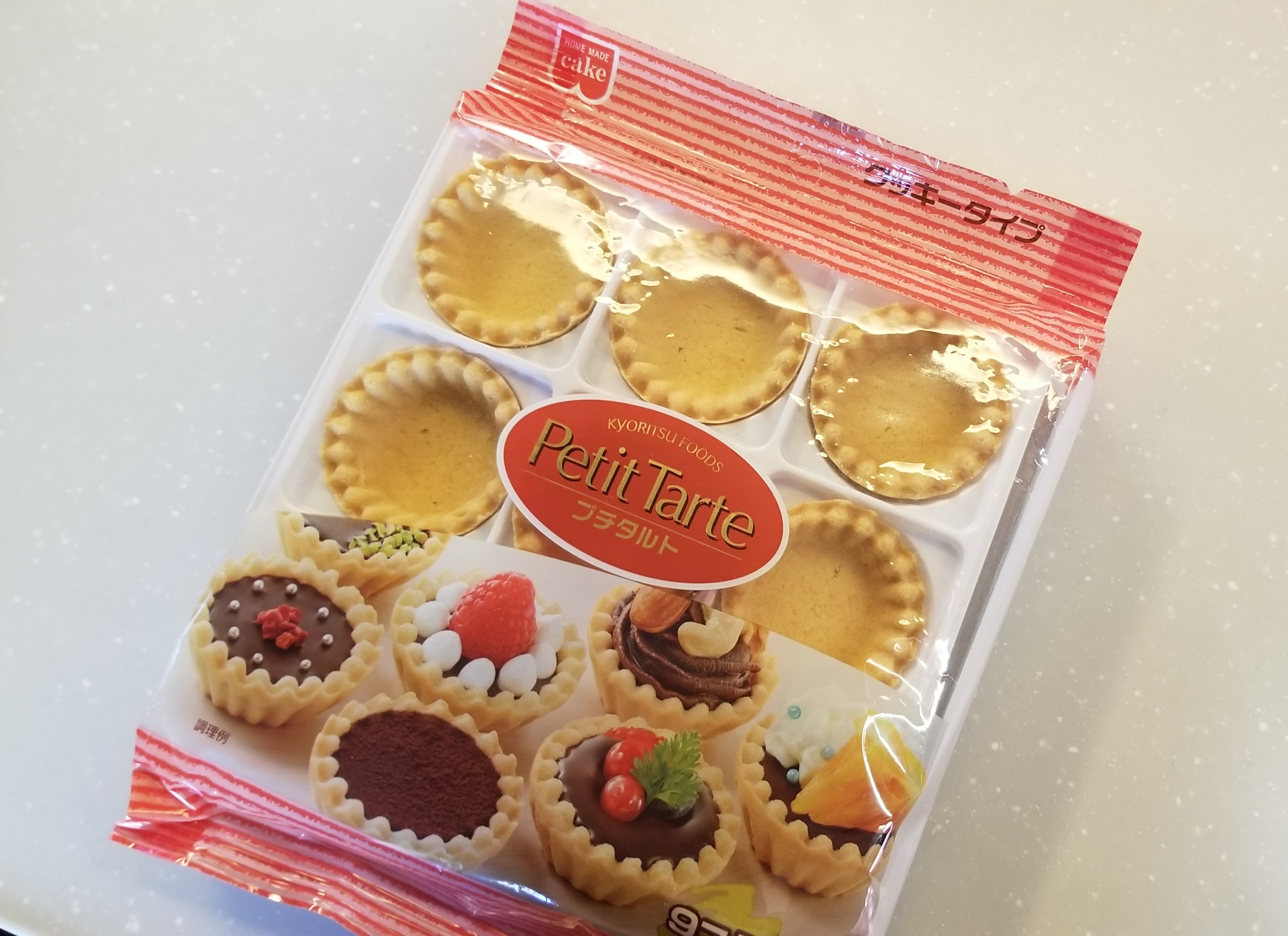 3歳児も楽しめる！市販のプチタルトで初めてのお菓子作り。子ども達からパパへのバレンタインにも