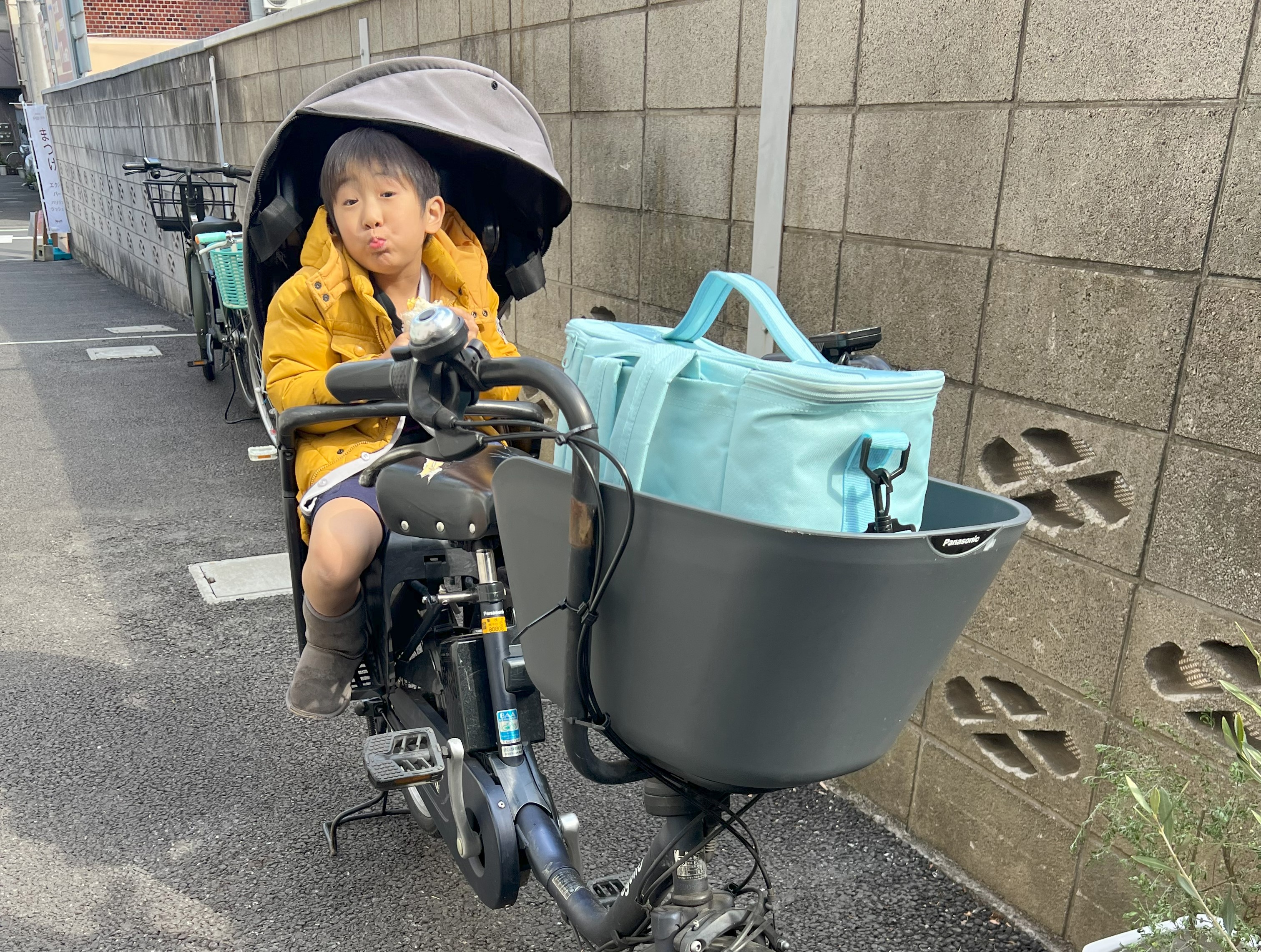 子乗せ電動自転車【ギュット・クルーム】卒業するならリアバスケットはコレがオススメ！