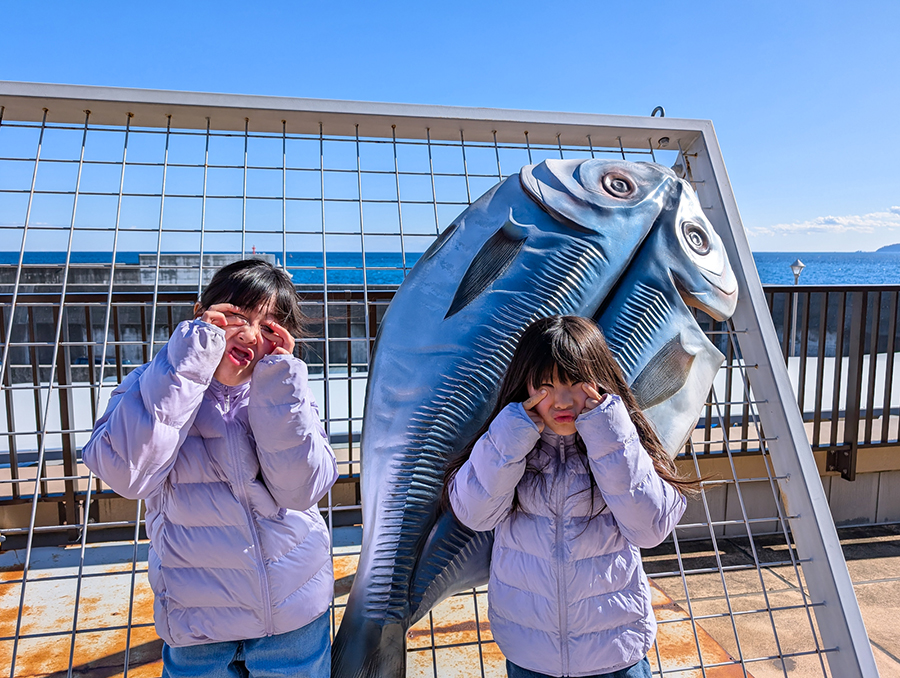 父娘で食べ歩き旅！ママ不在の休日は電車に乗って小田原へ