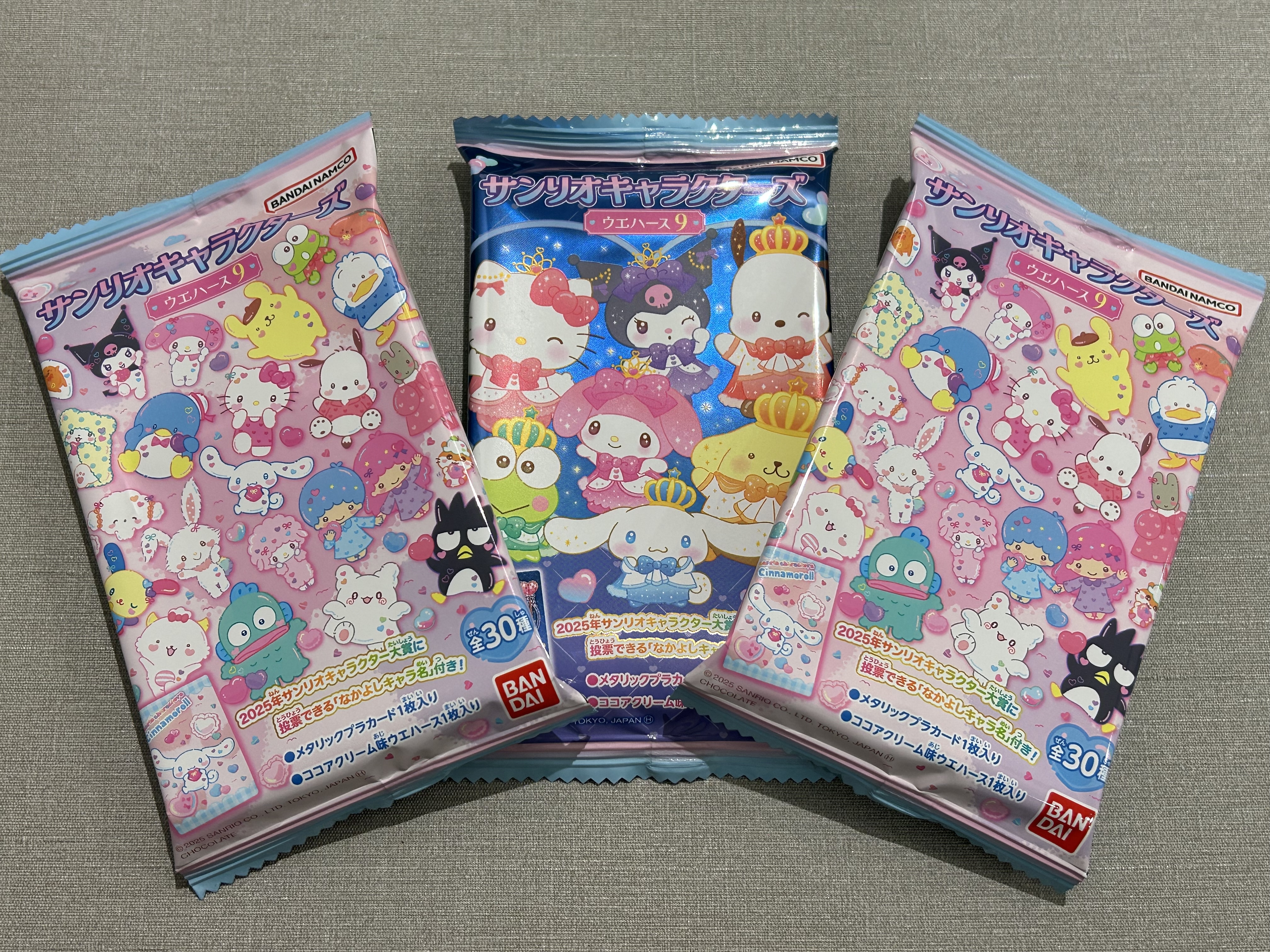 サンリオ好き必見！】全30種類あるッ！ 大人もハマるカードウエハース