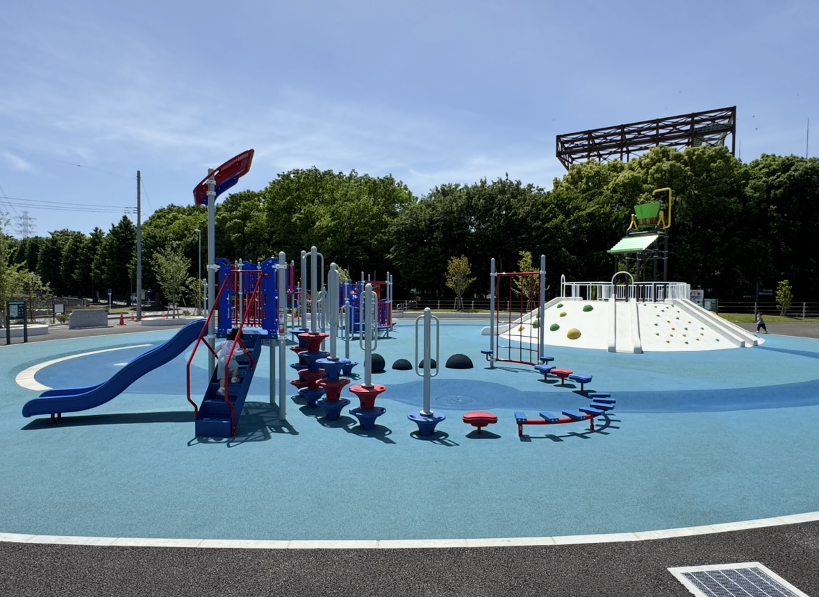 【埼玉・大和田水辺の丘公園】ついにグランドオープン!今年の夏は無料の水遊び場でいっぱい遊ぼう!