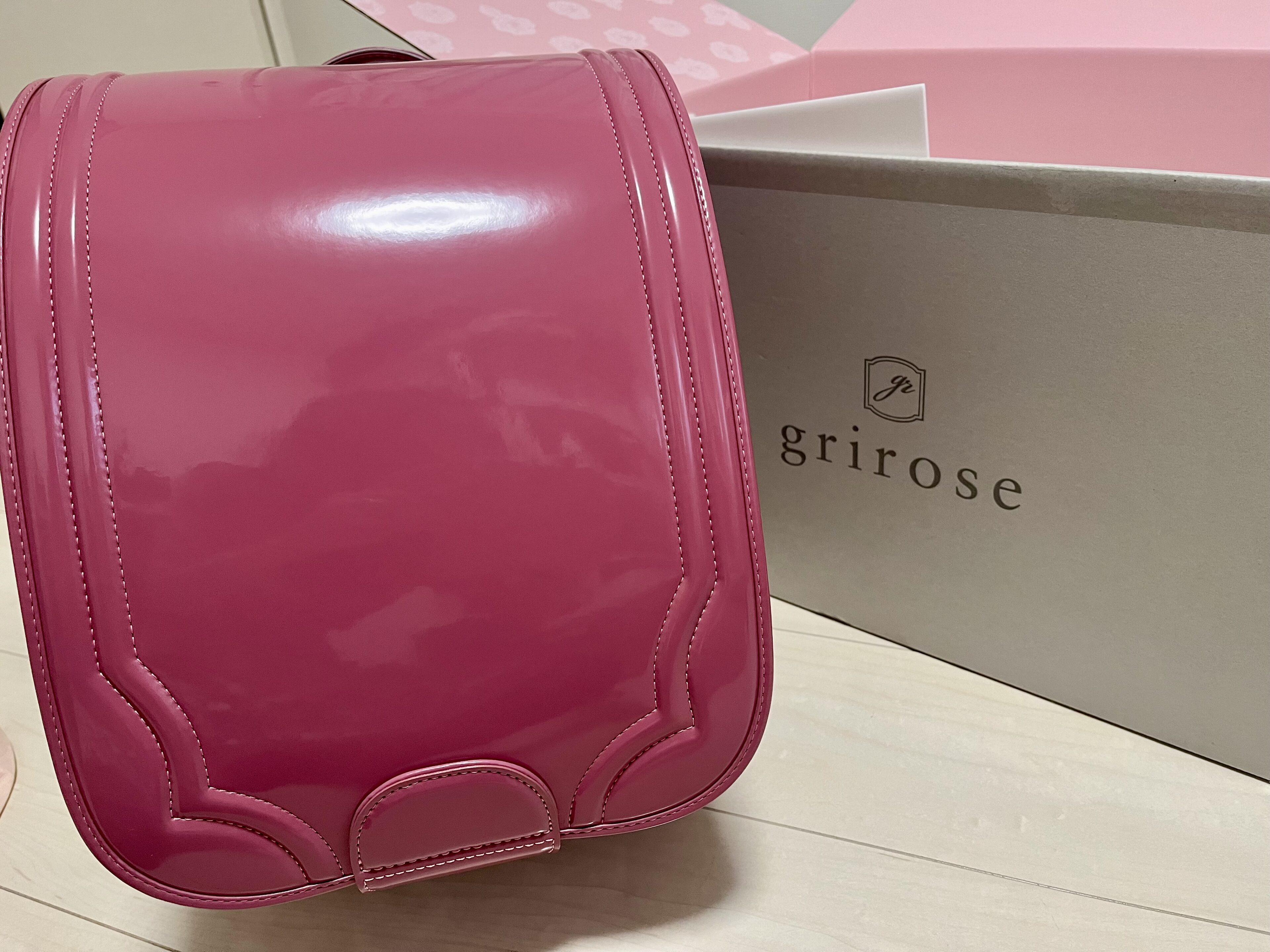 【grirose(グリローズ)】ランドセルが手元に!かわいすぎるがために我が家で起こった悲劇とは