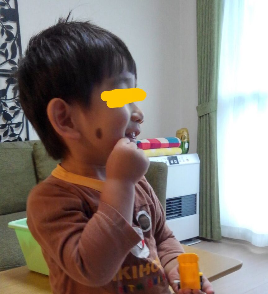 顔に大きな特徴のある子どもを生んでみて変わった世界観
