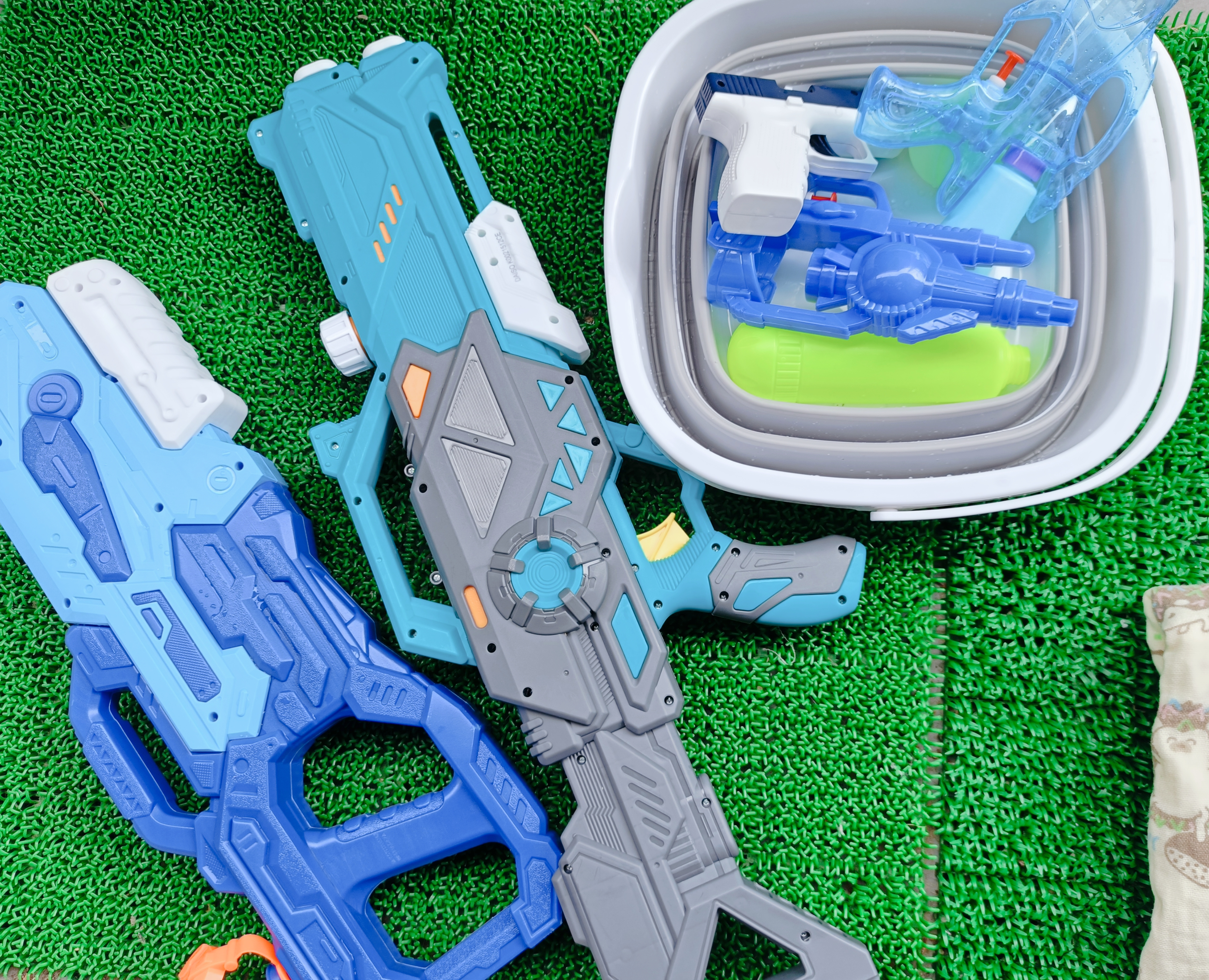 この夏大活躍!ダイソー×CanDoでそろえたグッズで水遊びシーズン開幕!