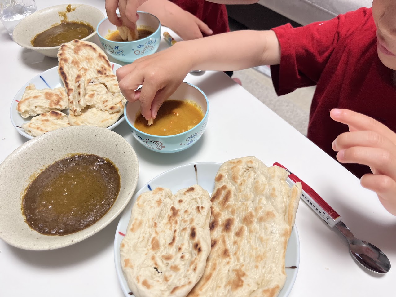 【おうち時間に】無印良品のナンdeカレーパーティー!