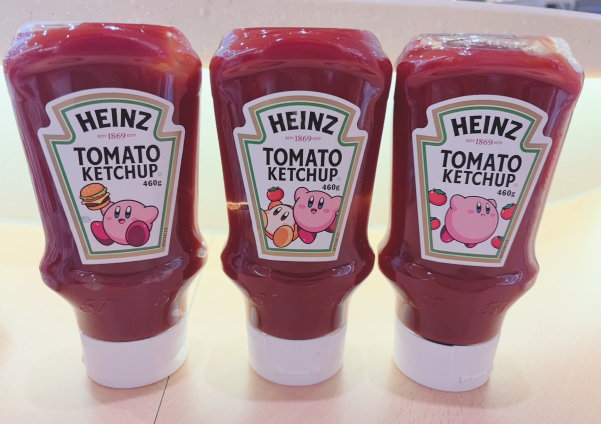 かわいすぎる!【星のカーヴィ】コラボの限定ハインツケチャップ!