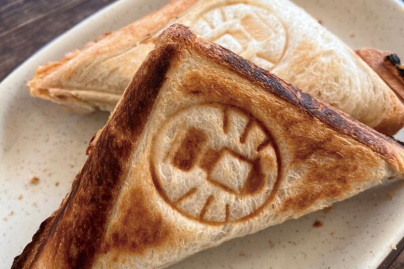 写真:ホットサンド