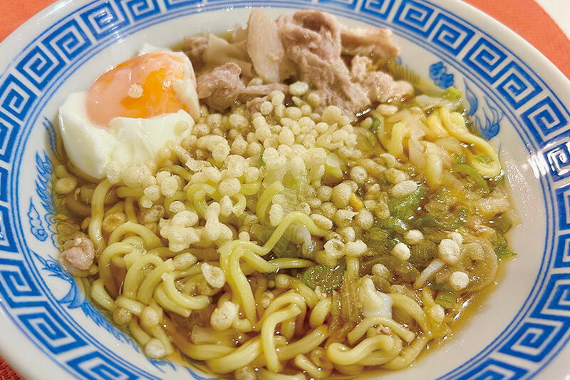 変わり種！そば屋のラーメン