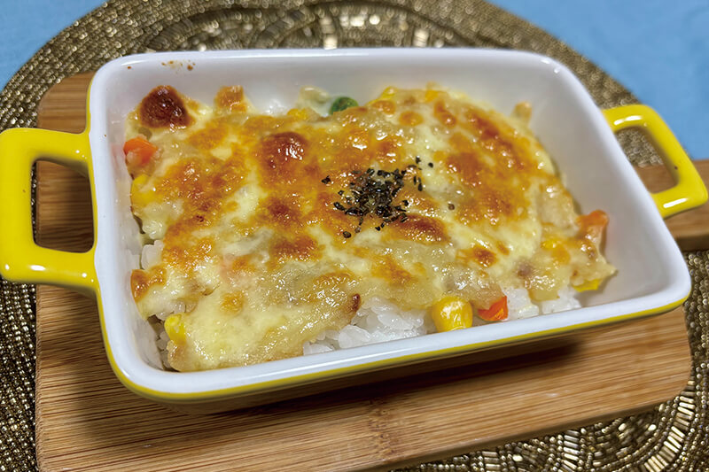 包丁なし！10分で完成！とろとろドリア