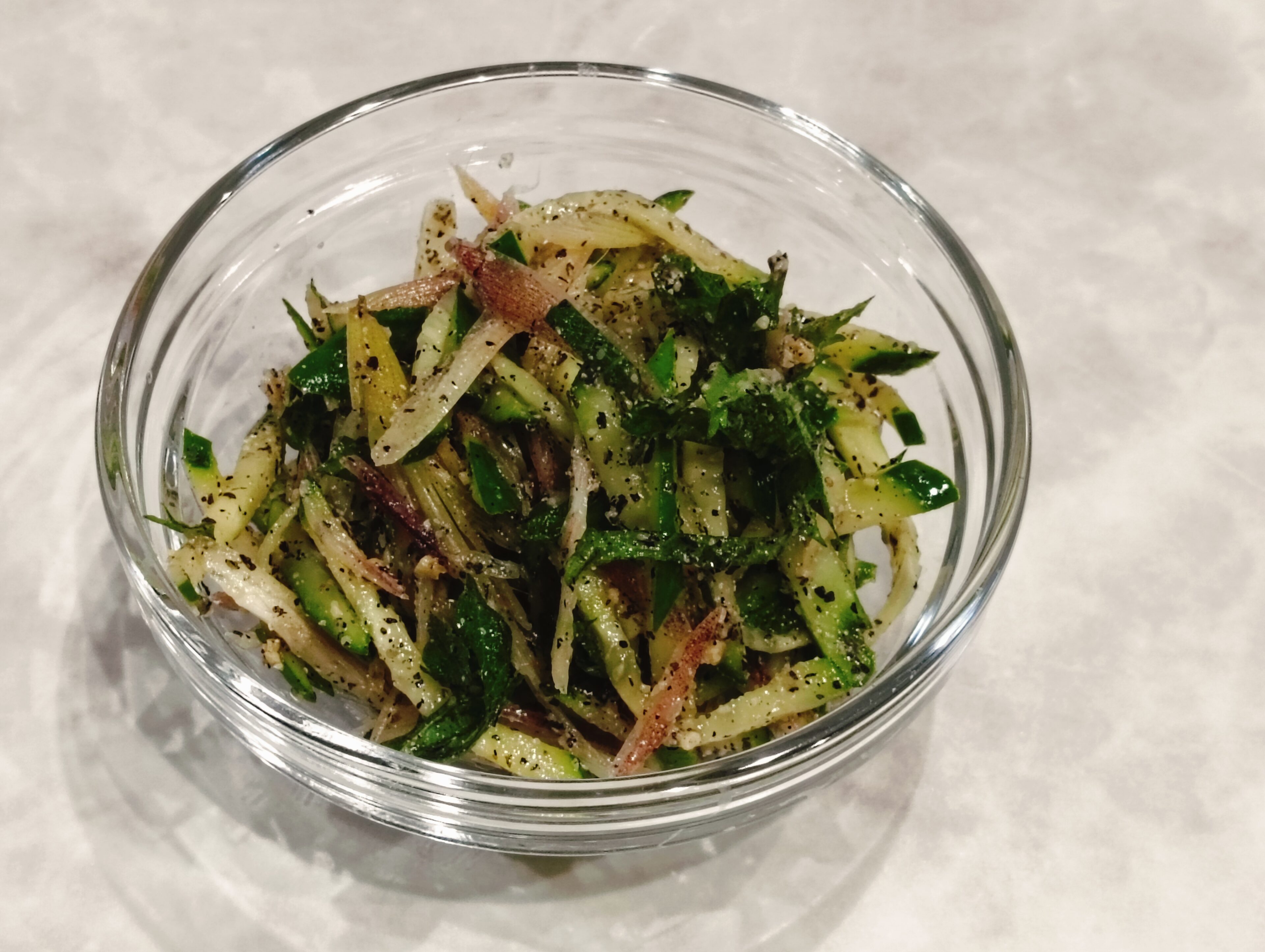 【きゅうり】夏野菜のさっぱり一品サラダ料理レシピ
