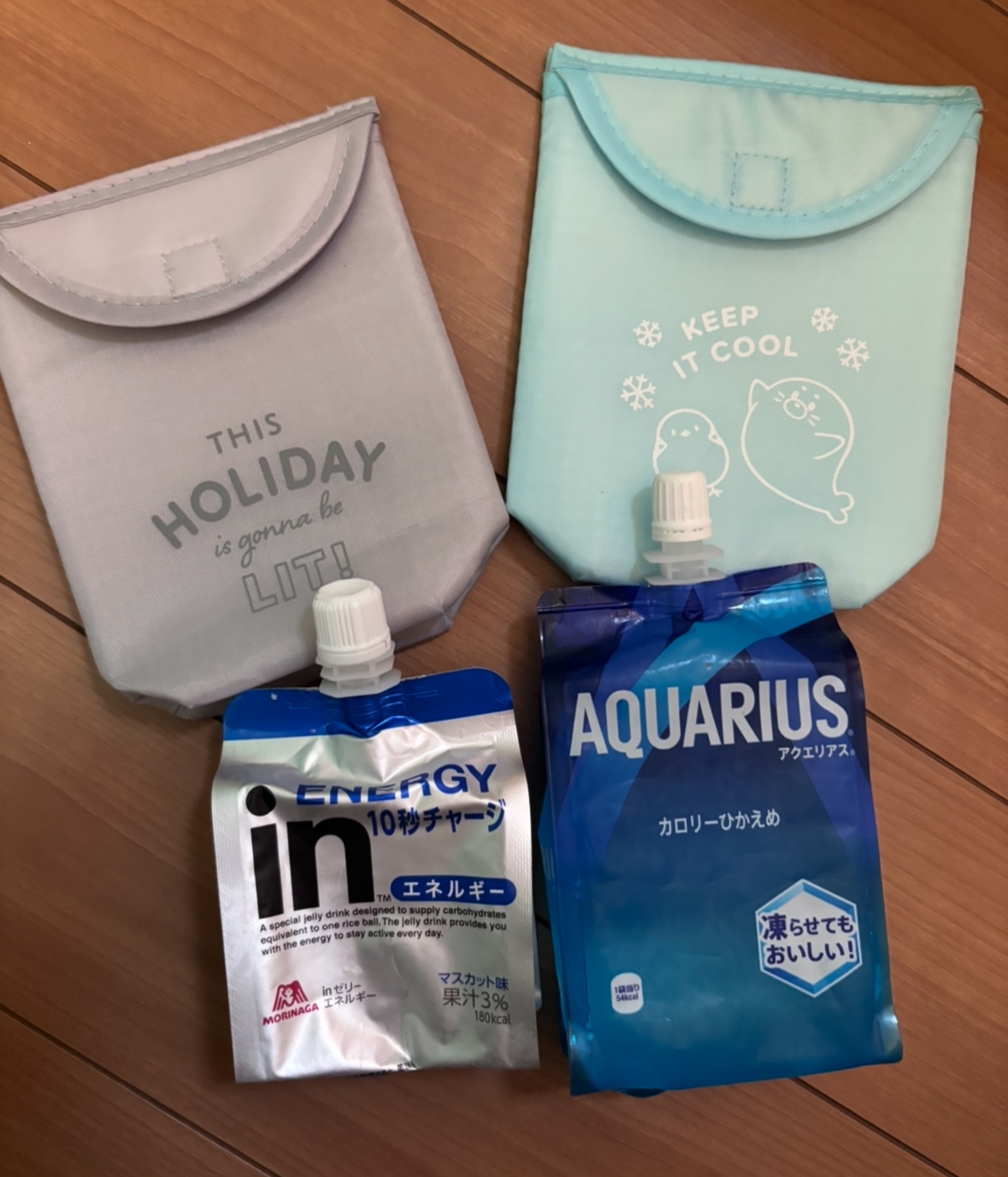 【キャンドゥ】ありそうでなかった!パウチドリンク用保冷ポーチ