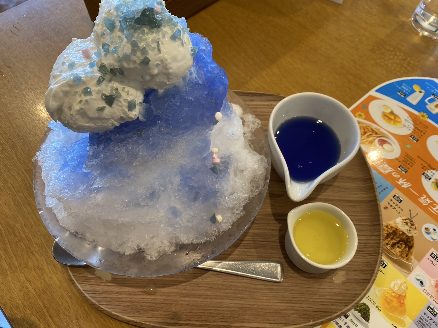 しなこちゃんカラー!? ココスのかき氷がかわいすぎた【子連れ実食レポ】