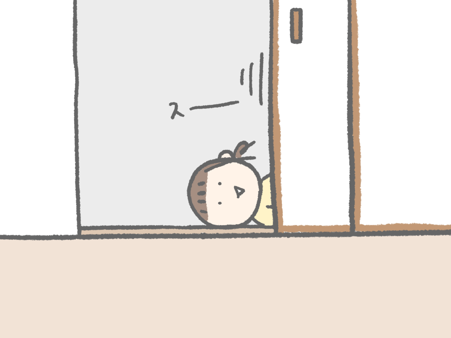 おばけかな?というので、だまされたふりをしてみたら