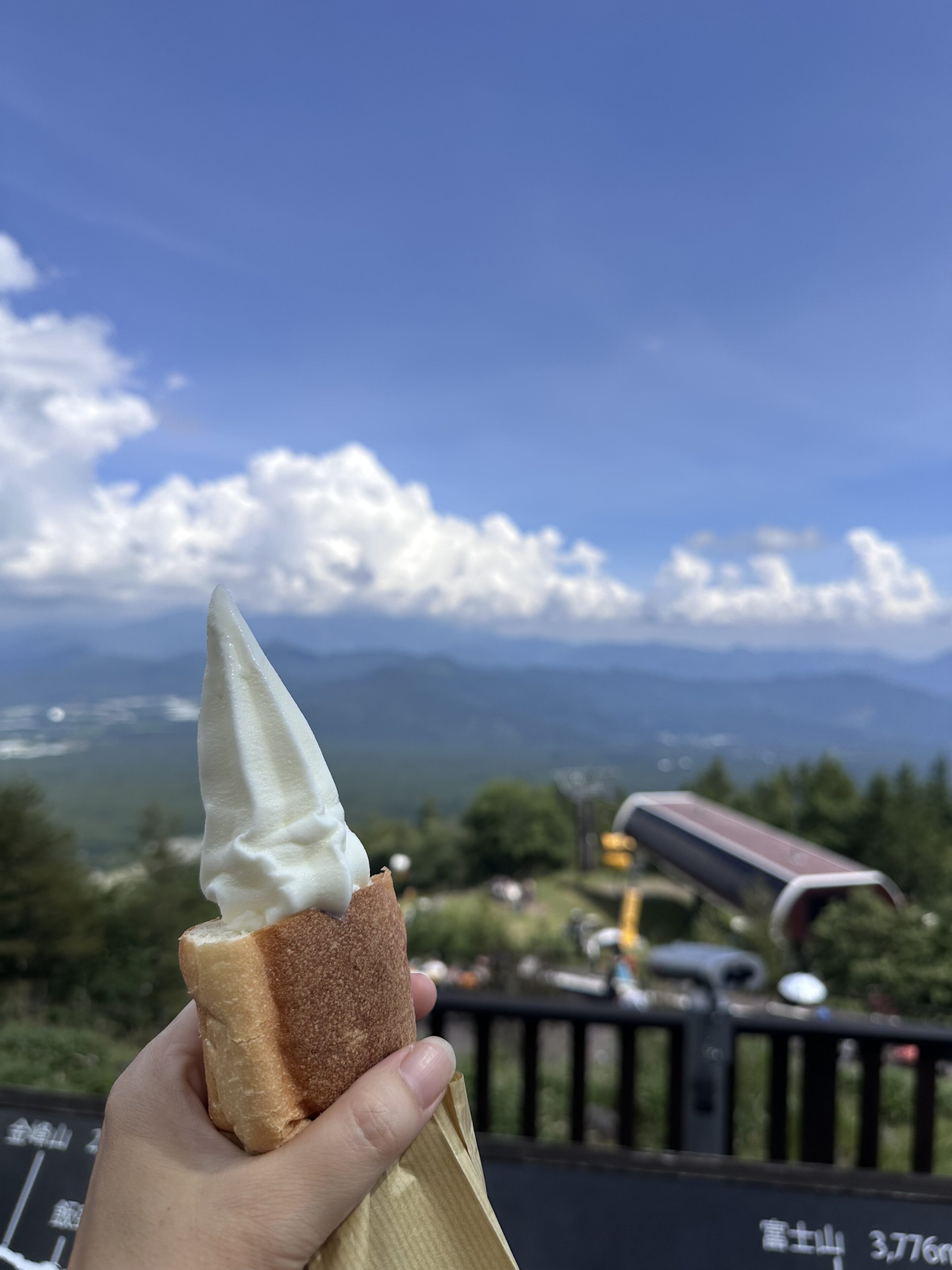 家族でびっくり!あるようで無かった夏季限定のソフトクリーム体験