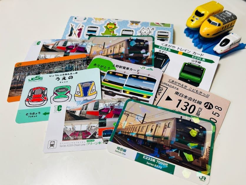 乗るたびにワクワク!親子で楽しむ電車カード収集!