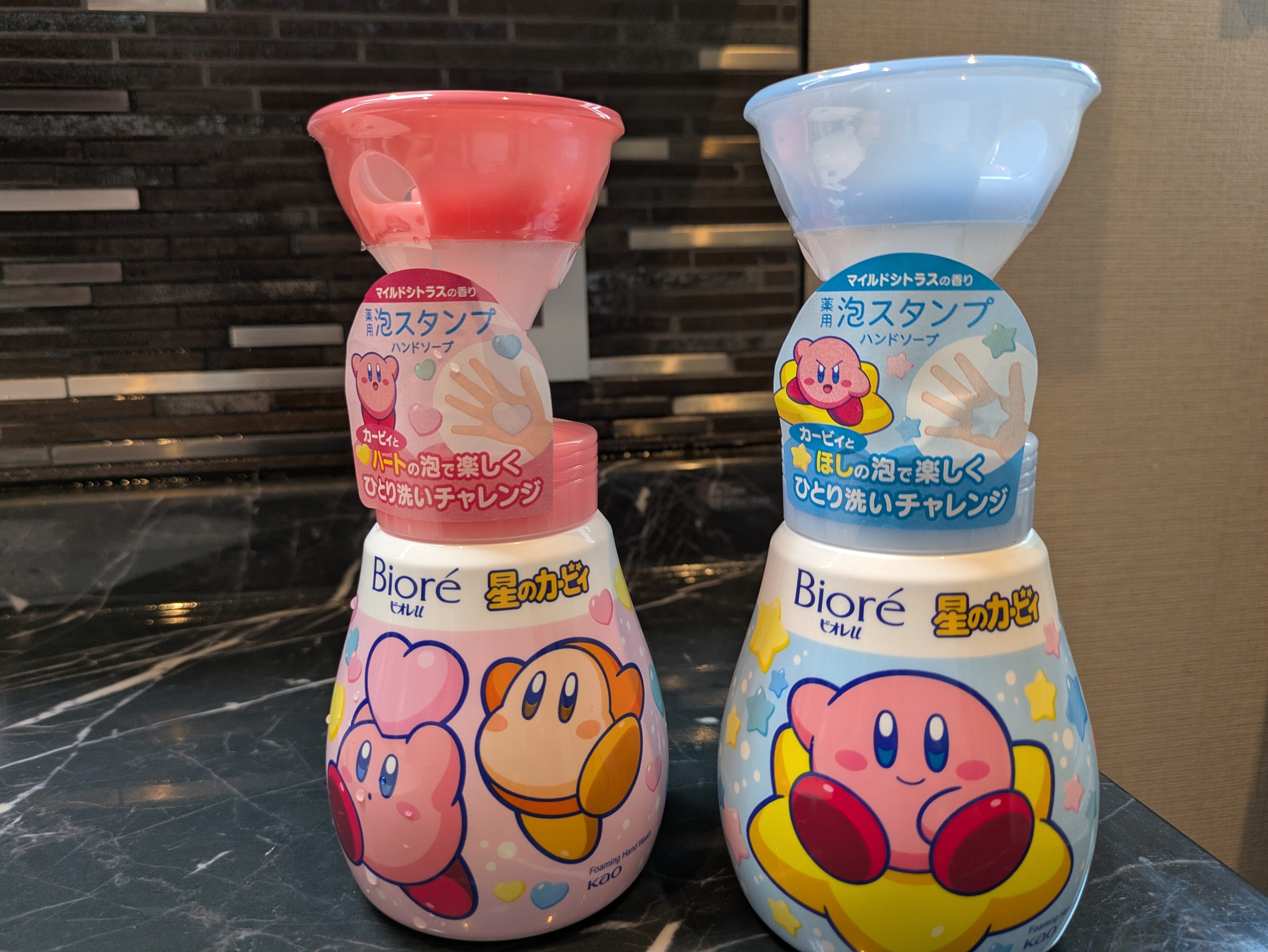ビオレが「星のカービィ」とコラボで子ども達と楽しく手洗い