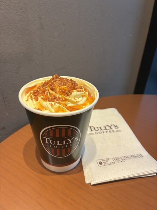 【タリーズ】2025年9月3日新発売のおいもドリンクを早速飲んだので実食レポ