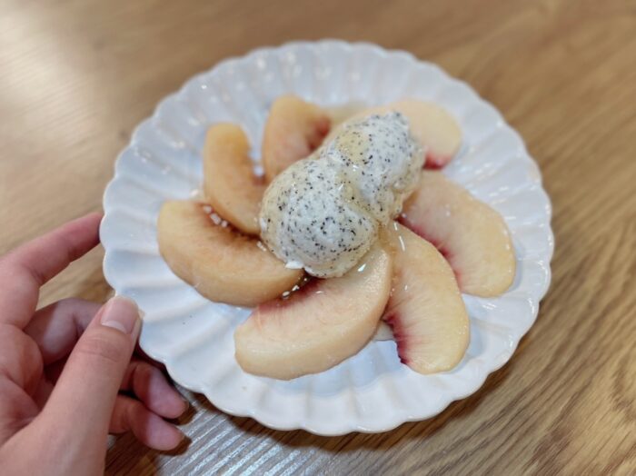 桃の季節は毎日だって食べたい！桃と紅茶のグリークヨーグルト作ってみた！