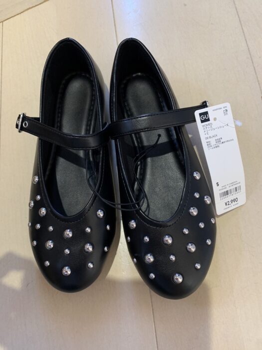【GU】おしゃれなフラットシューズを値下がりでなんと990円でゲット！