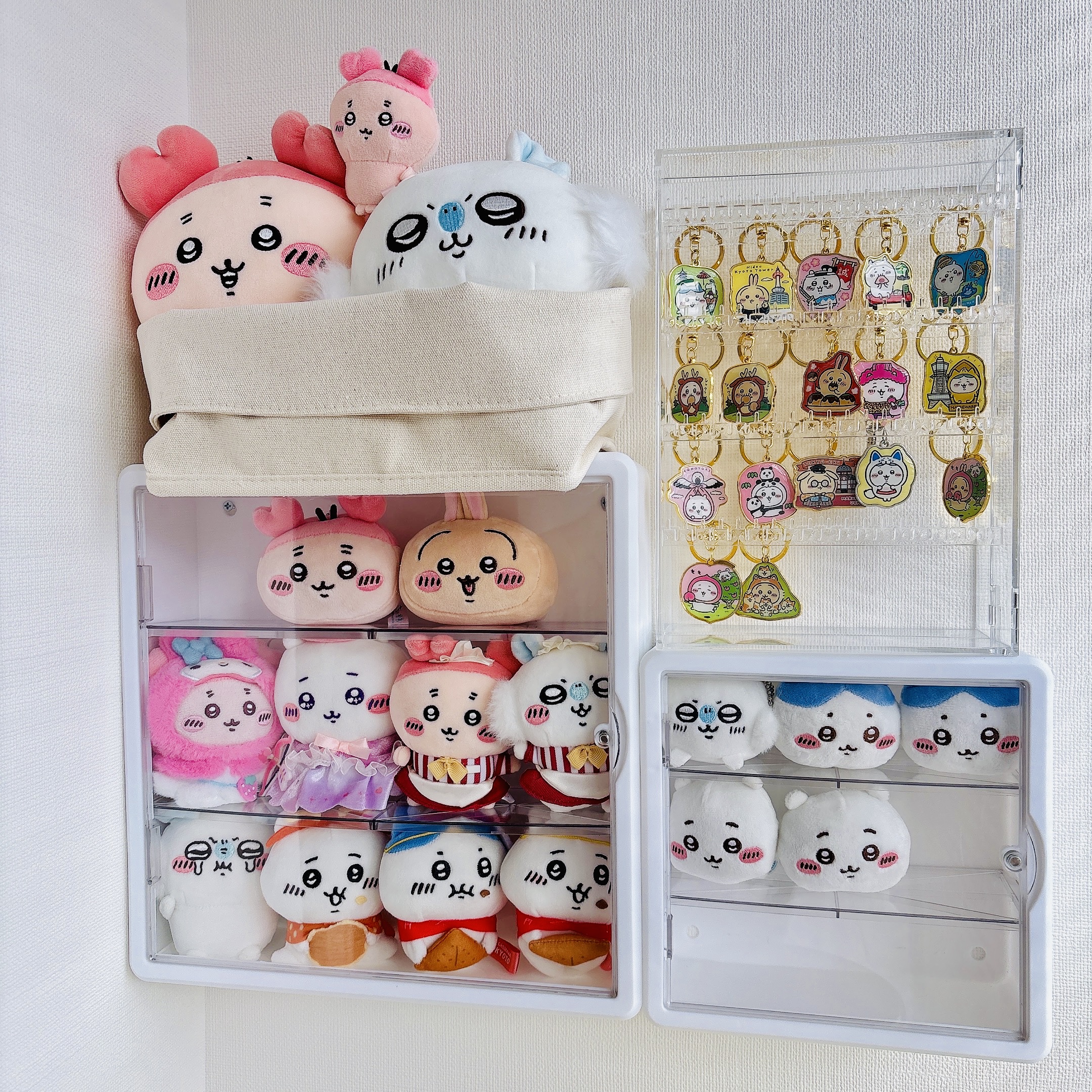 ちいかわもラブブもいっぱい飾りたい!我が家の推し活収納術