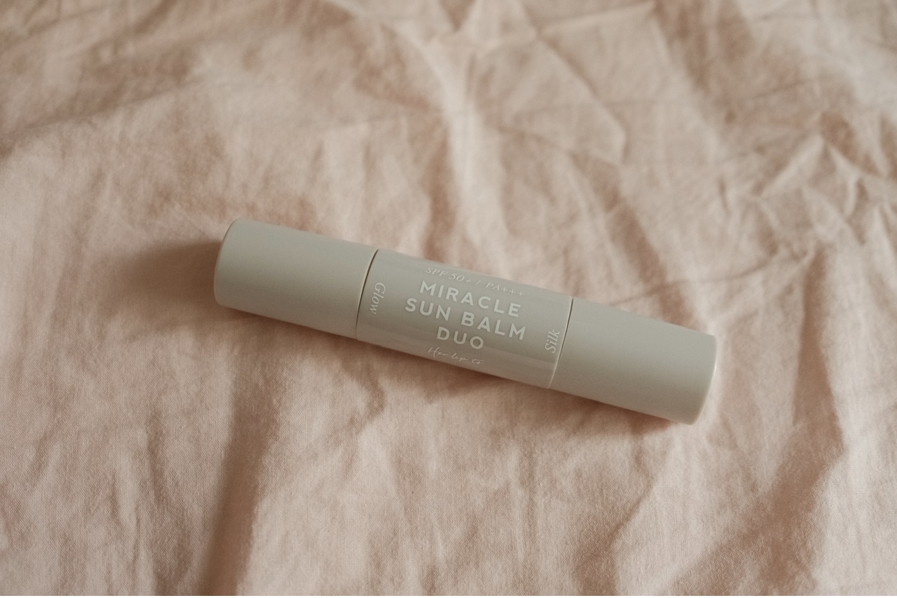 【絶対コスメ】マルチに使えるHer lip to BEAUTY「ミラクル サンバーム デュオ」を使ってみた!