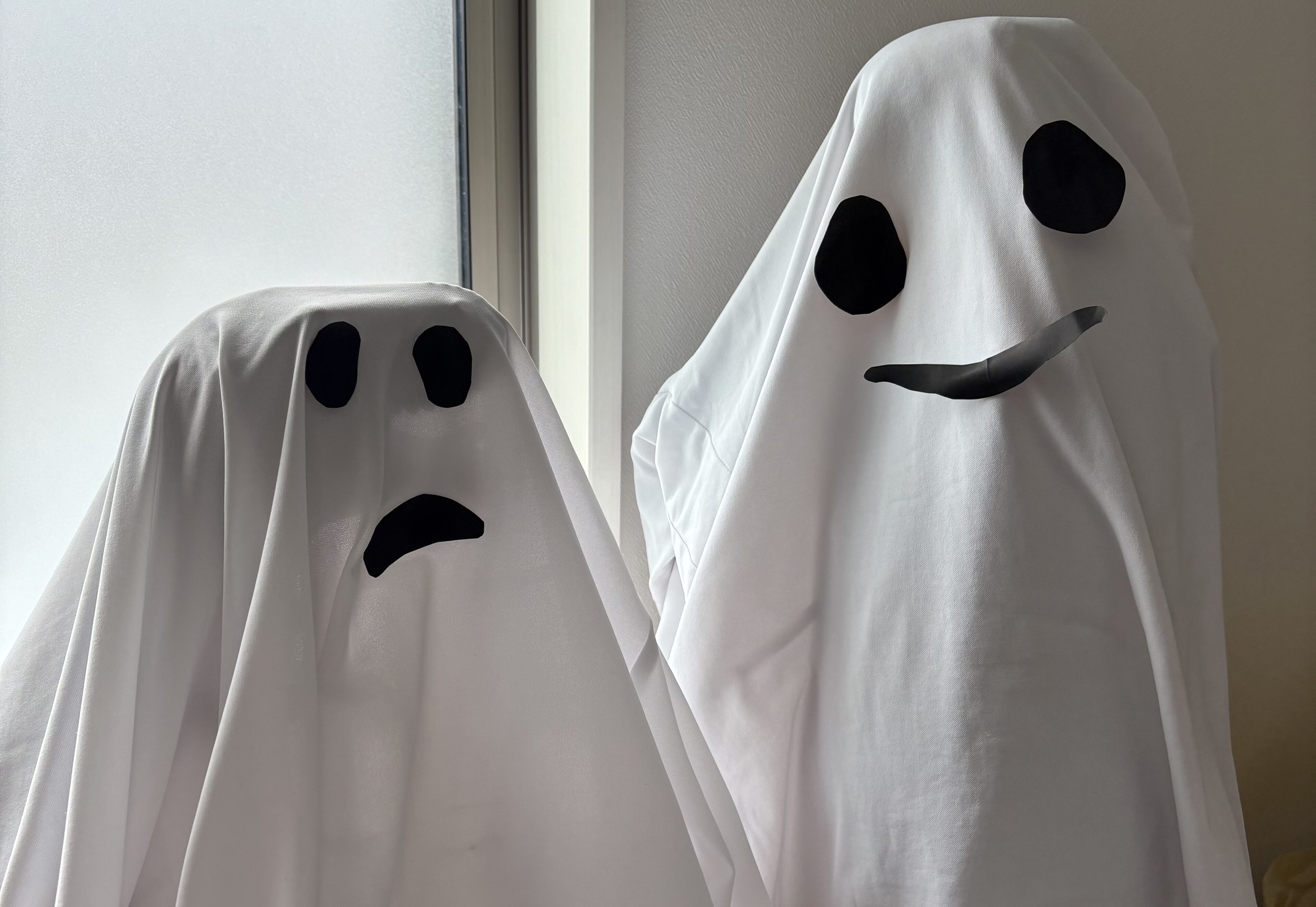 簡単手作り!パパのワイシャツでハロウィンの飾りつけ!