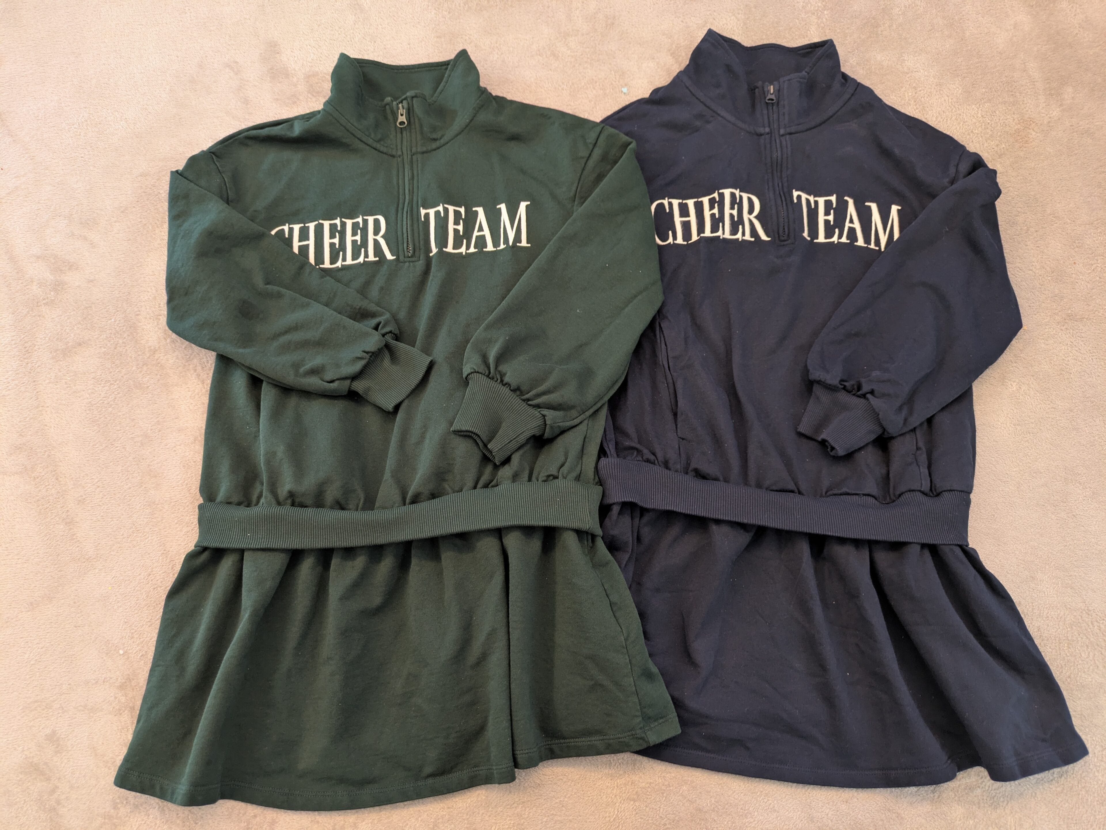 【小学生女子】かわいさと着やすさで色違い買いしたGUのヘビロテワンピ