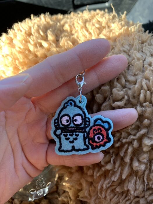 【はま寿司】はまっこセットでもらえるハンギョドンストラップがかわいい！