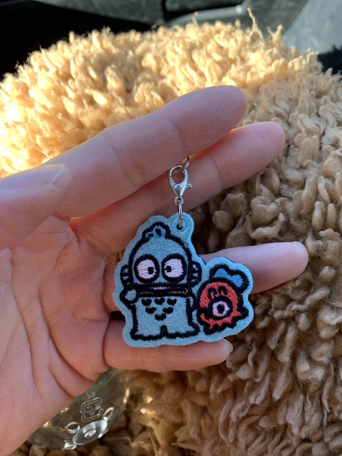 【はま寿司】はまっこセットでもらえるハンギョドンストラップがかわいい!