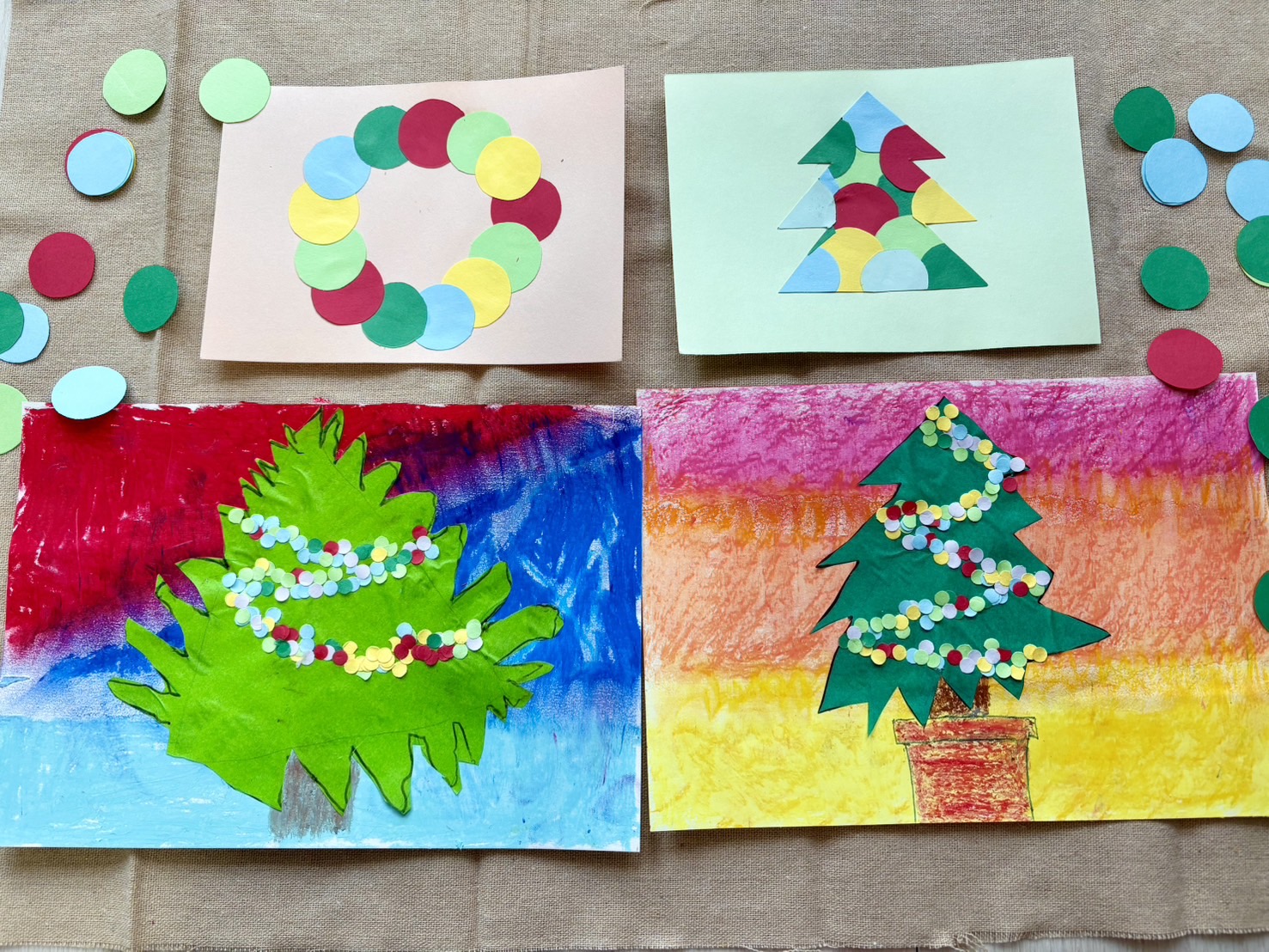 パチン！まさかのアレを使ったクリスマスカード作り【おうち時間】