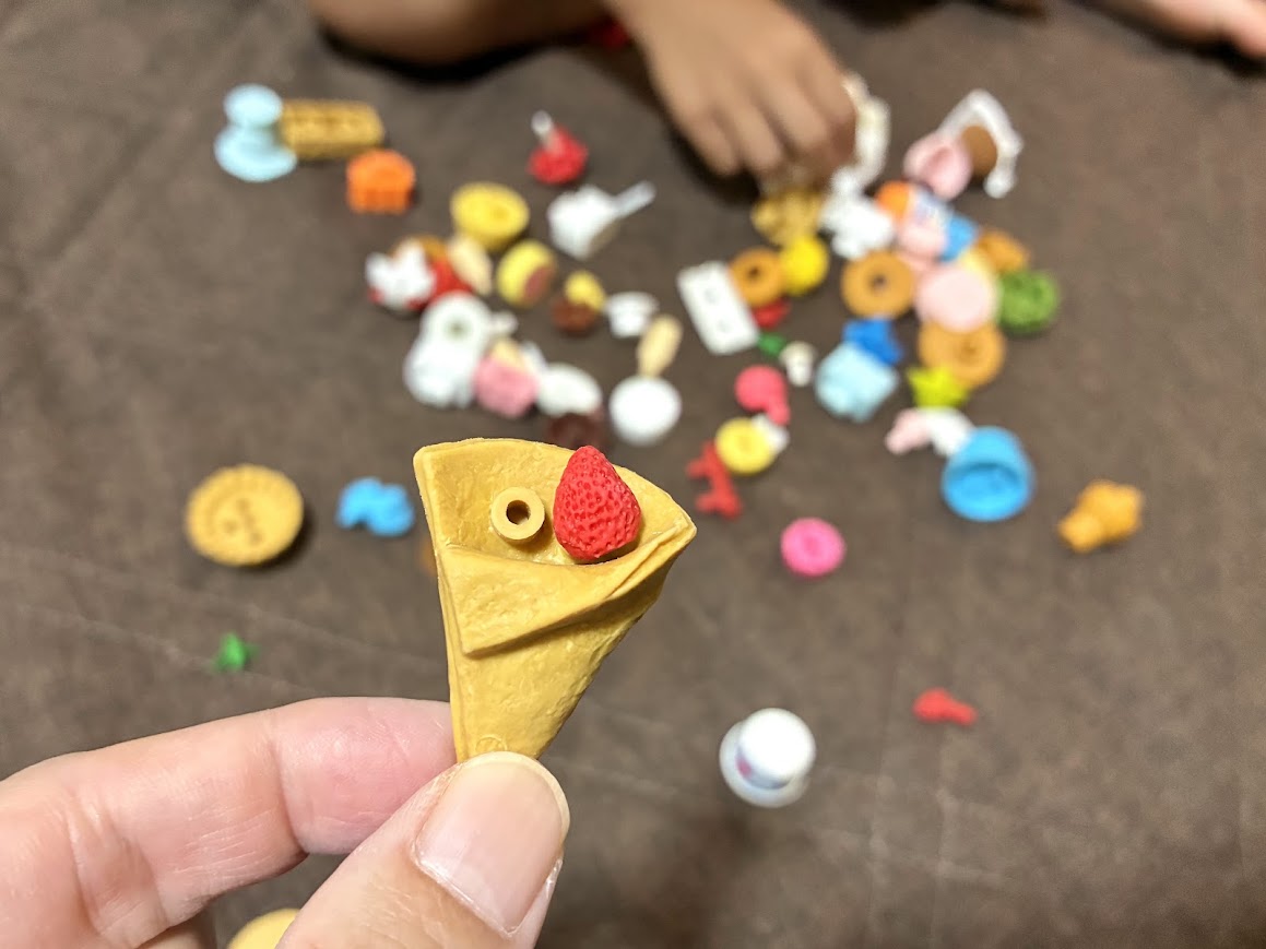 バナナがない!諦めていた小さいパーツは、こんなとこから出てきました