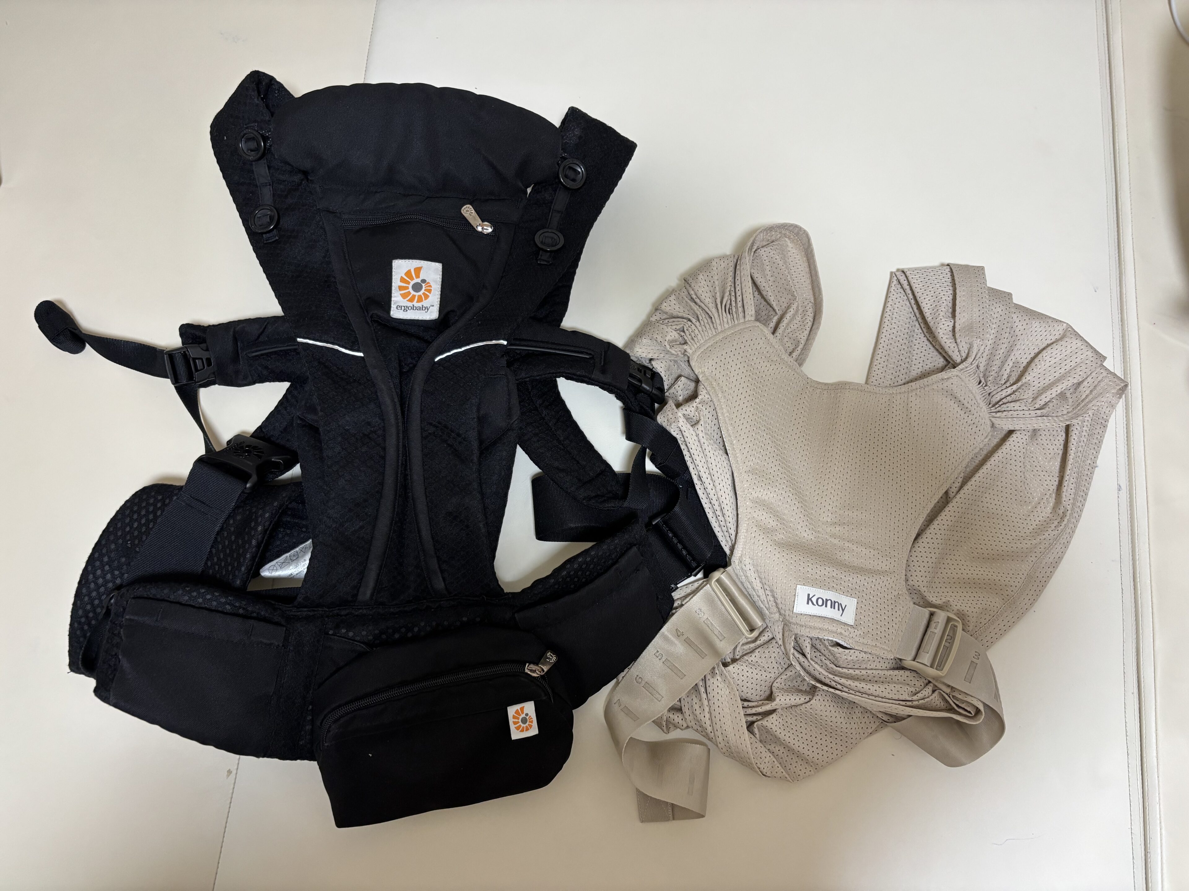 大後悔…もっと早く買えばよかった！エルゴとコニーの抱っこ紐、実際に使って感じたこと！