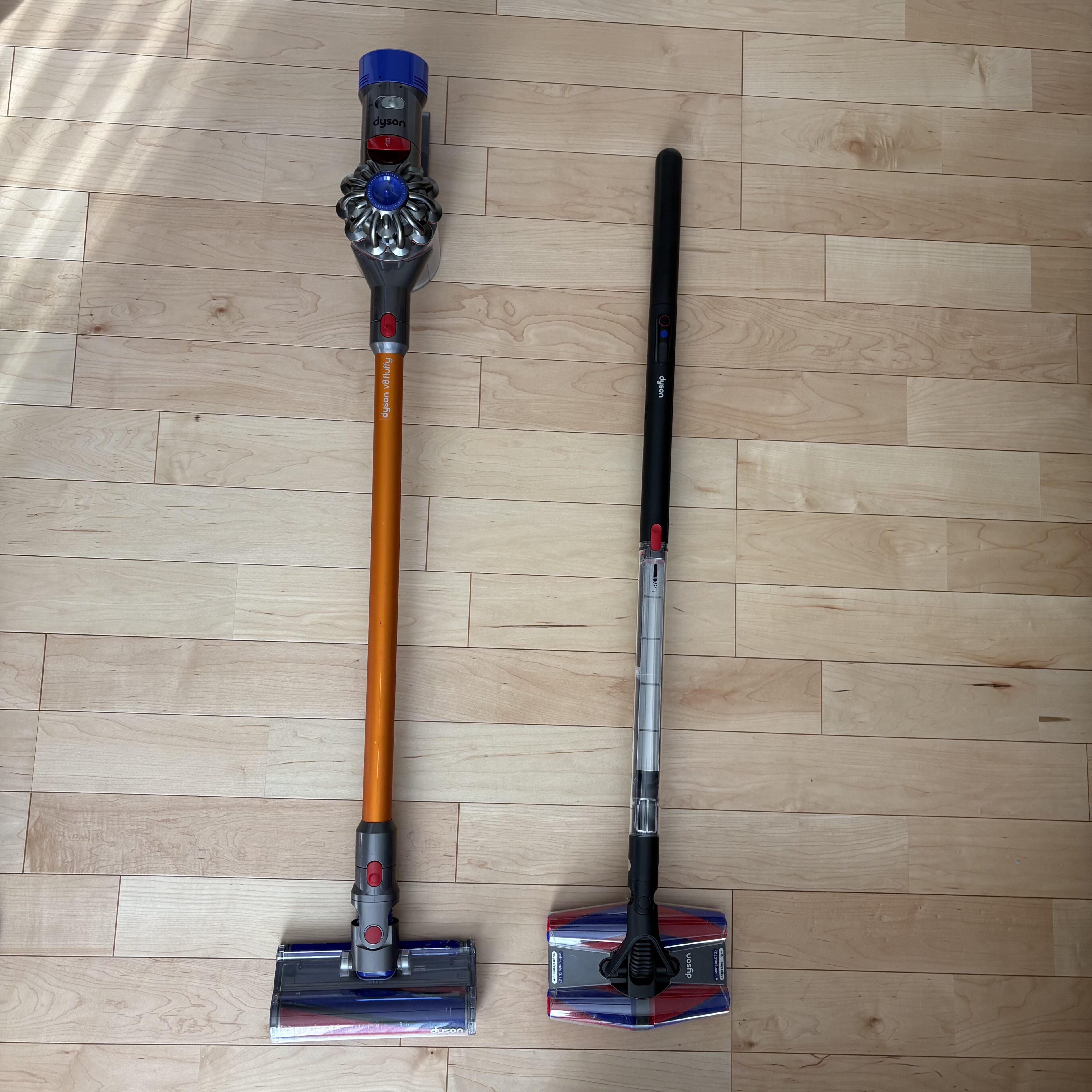 ダイソンの掃除機、劣化具合と新旧比較 | &あんふぁん