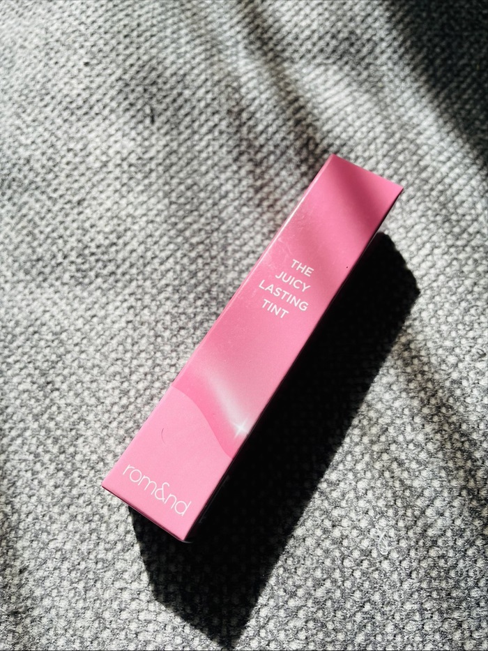 【送迎メイク】朝サッと塗るだけ！rom＆ndのティントでノーファンデでも血色感！