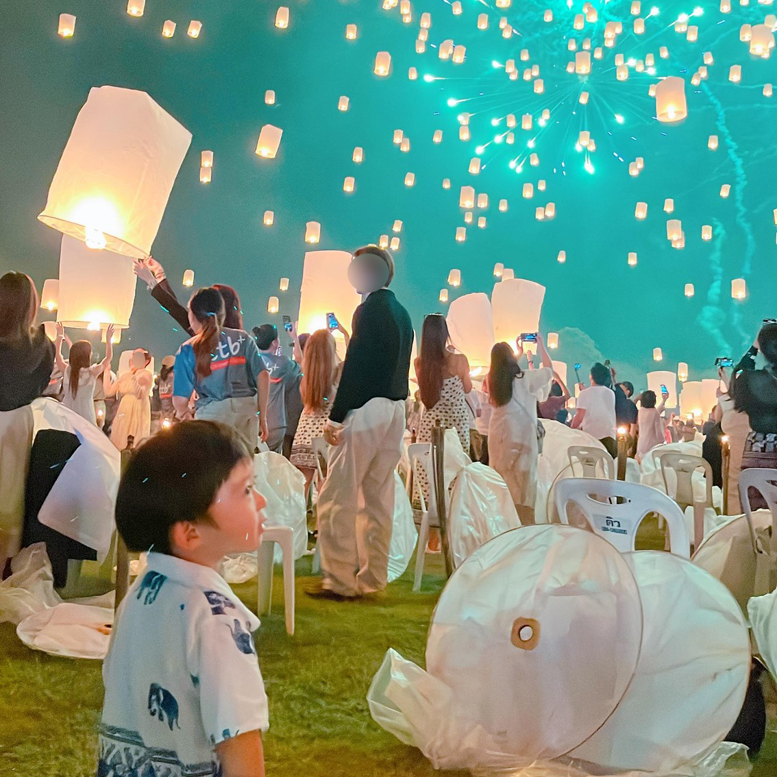 ラプンツェルの世界！5歳3歳連れコムローイ祭り・7泊8日タイ旅行費用公開