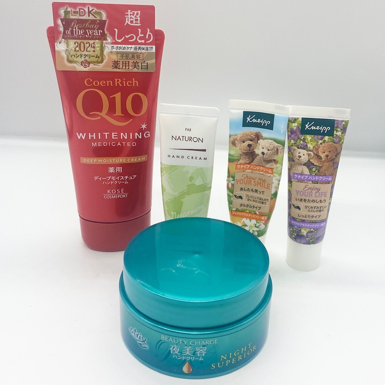 シーン別おすすめハンドクリーム【日中・夜・持ち歩き】