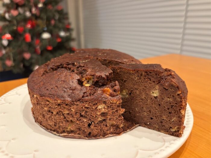 今からでも間に合う！材料3つで作るオーガニックラーダーの簡単手作りクリスマスケーキ