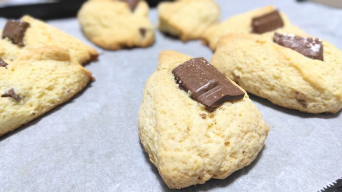 【バレンタイン】ホットケーキミックスでお手軽！スコーンの作り方