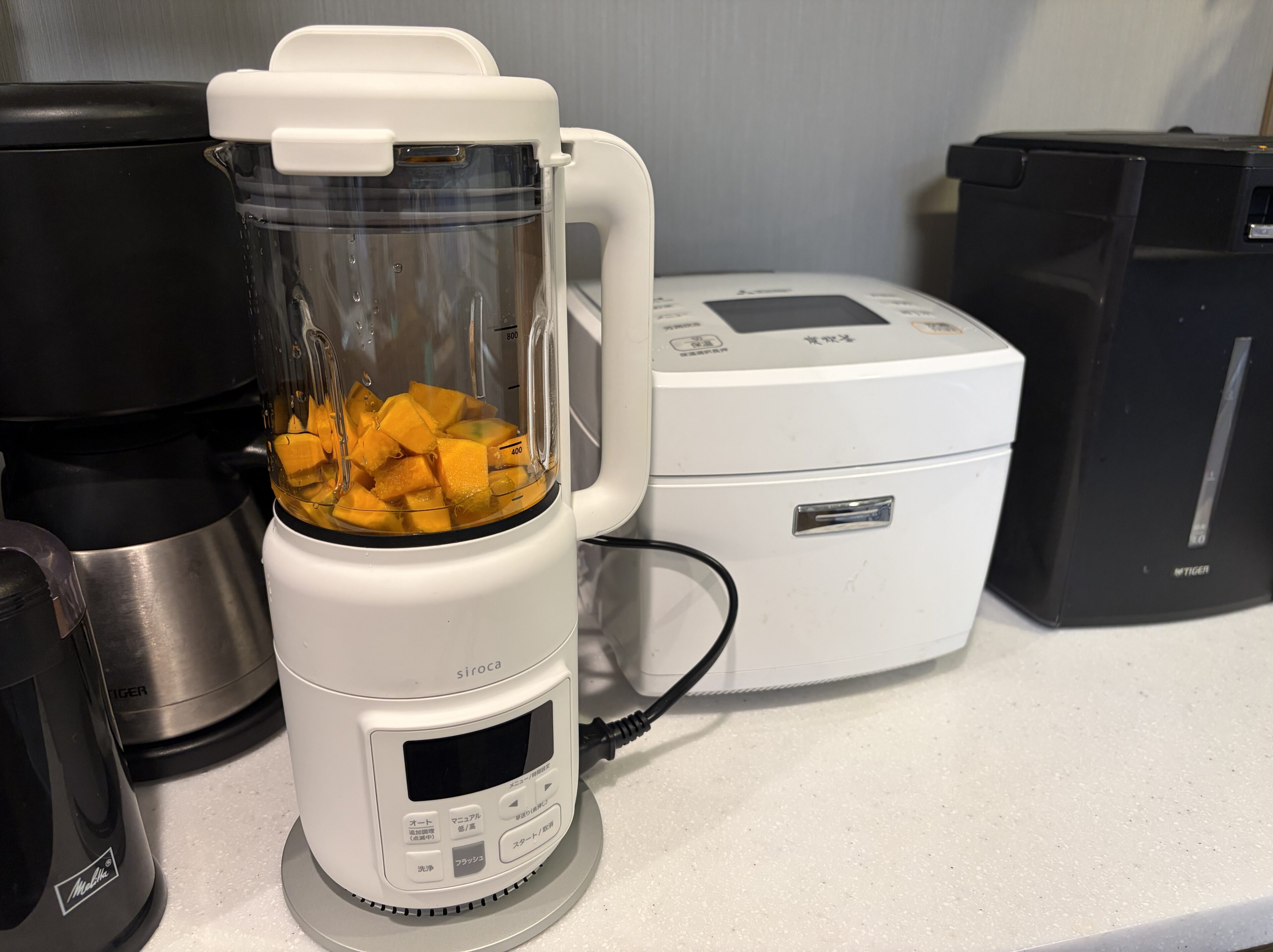 【この冬大活躍間違いなし!】ママ友間で話題のおうちシェフ BLENDER使ってみた