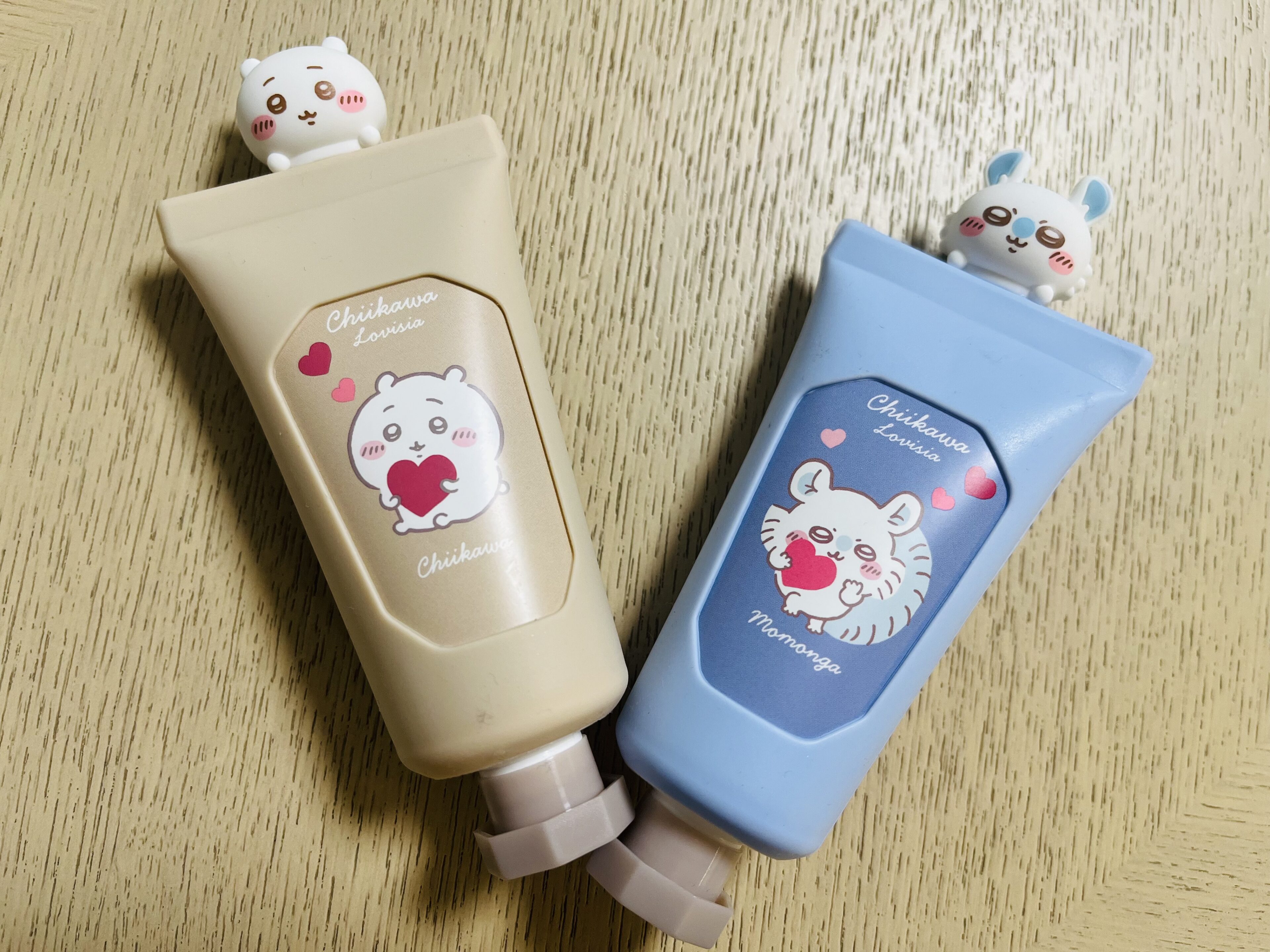 【ちいかわ好き必見】マスコット付きハンドクリームが可愛すぎる!癒される!